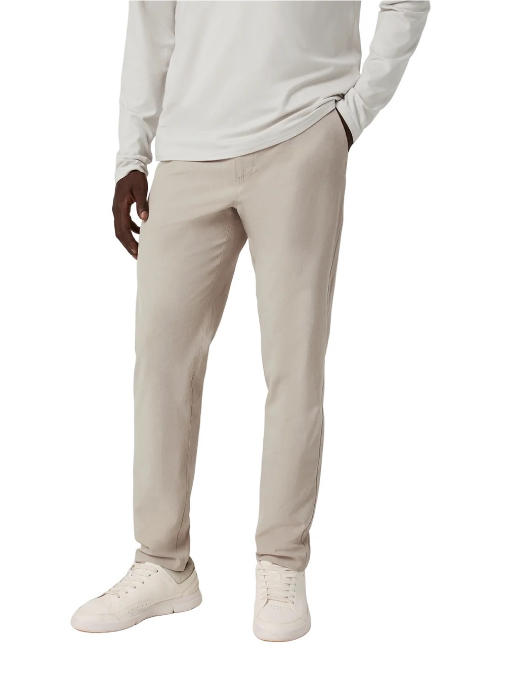 Vuori Mens Aim Chino Pants Size 30 x 31 Tan Stretch Business Golf Casual Khaki